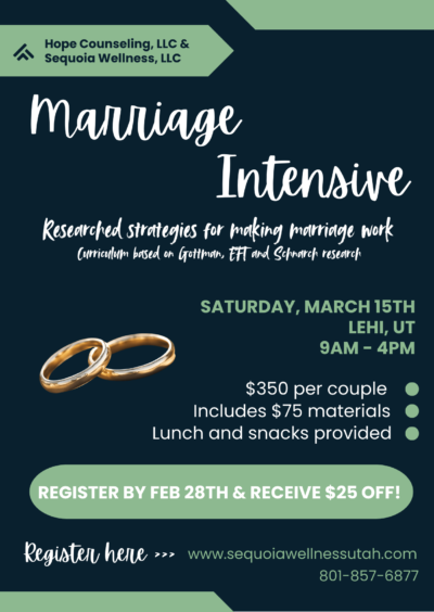 Marriage Intensive March 15th